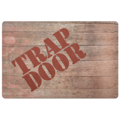 Vvulf TRAP DOOR Doormat - 26 by 18 by 1 Inch - 26