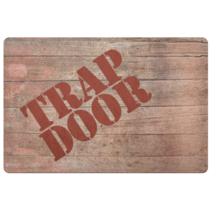 Vvulf TRAP DOOR Doormat - 26 by 18 by 1 Inch - 26" x 18" x 1"