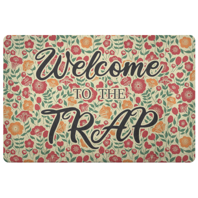 Vvulf Welcome to the TRAP Doormat - 26 by 18 by 1 Inch - 26
