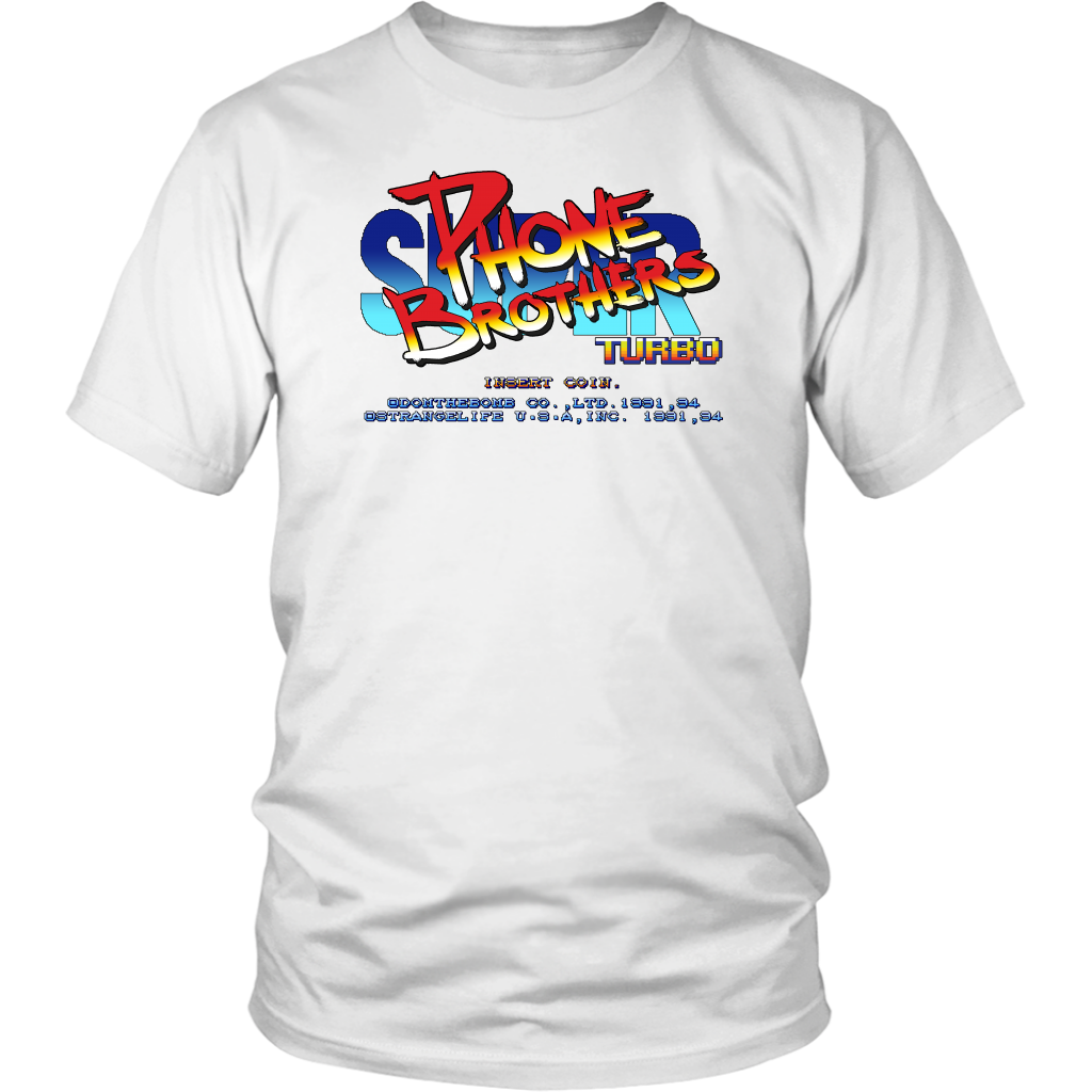 Super Phone Brothers Turbo District Unisex Shirt