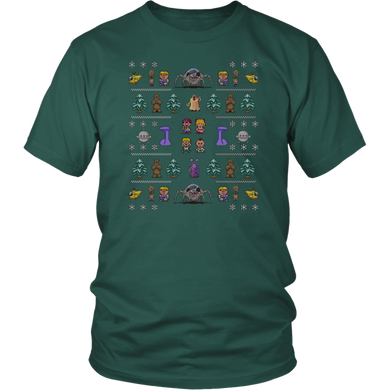 Earthbound Mother 2 ギーグの逆襲 Ugly Christmas Sweater Unisex T-Shirt