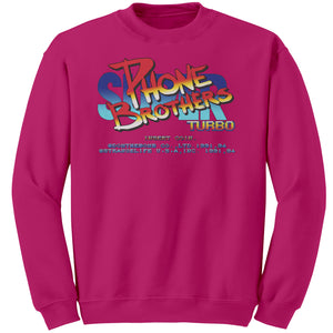 Super Phone Brothers Turbo Crewneck Sweatshirt v02