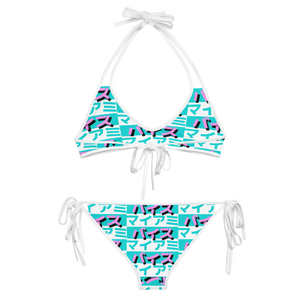 Miami Vice マイアミ・バイス Logo All-Over Print Bikini