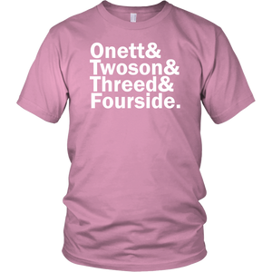 Earthbound Mother 2 ギーグの逆襲 Onett & Twoson & Threed & Fourside Unisex T-Shirt