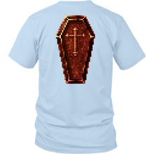 Super Castlevania 4 Coffin - 悪魔城ドラキュラ - Coffin Back Unisex Shirt