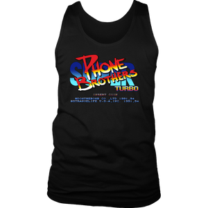 Super Phone Brothers Turbo District Mens Tank