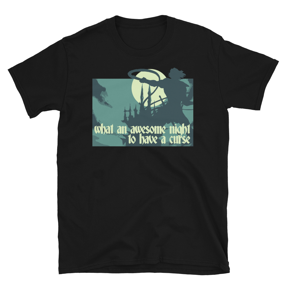 What an Awsome Night to Have a Curse - 悪魔城ドラキュラ - Short-Sleeve Unisex T-Shirt v00b