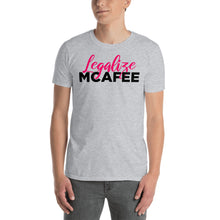 LEGALIZE MCAFEE FREE MCAFEE A Short-Sleeve Unisex T-Shirt