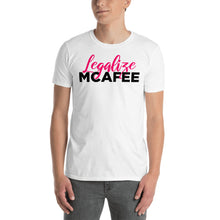 LEGALIZE MCAFEE FREE MCAFEE A Short-Sleeve Unisex T-Shirt